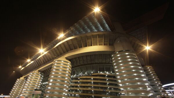 El estadio San Siro en Milán, Italia - Sputnik Mundo