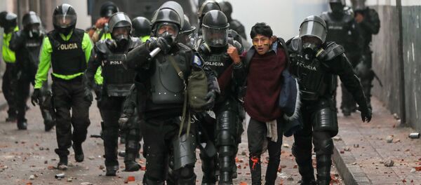Fuerzas de seguridad de Ecuador Fuerzas de seguridad de Ecuador - Sputnik Mundo