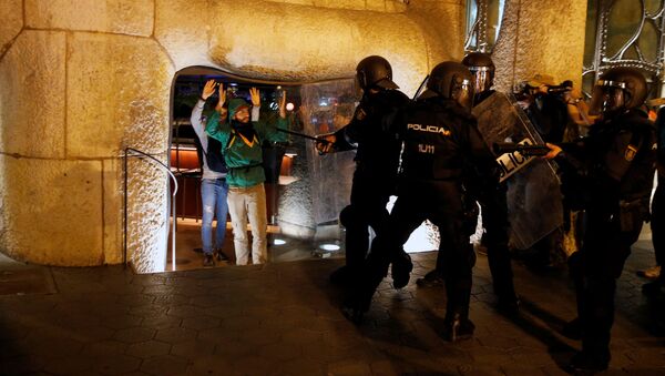 Los disturbios en Cataluña - Sputnik Mundo