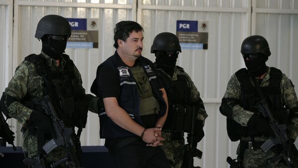 La operación de captura del hijo de 'Chapo' Guzmán en México - Sputnik Mundo