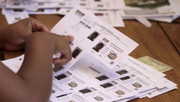 Los votantes habilitados para las elecciones en Bolivia (archivo) - Sputnik Mundo
