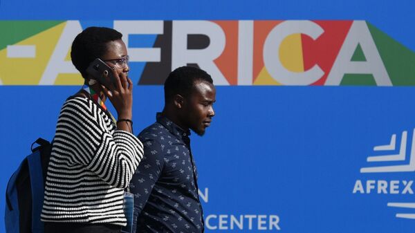Participantes de la cumbre Rusia-África - Sputnik Mundo