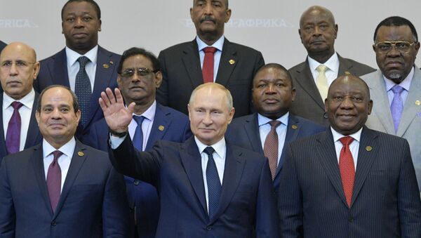 Participantes del Foro Rusia-África - Sputnik Mundo