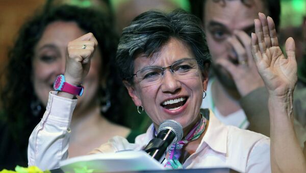 Claudia López, la nueva alcaldesa de Bogotá - Sputnik Mundo