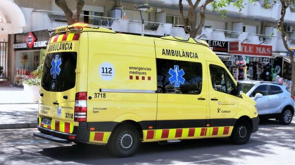 Ambulancia catalana - Sputnik Mundo