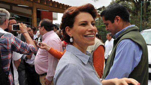 Karime Macías, esposa del exgobernador de Veracruz Javier Duarte - Sputnik Mundo