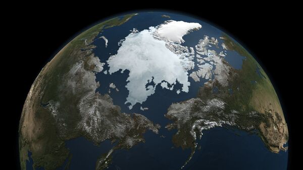 Hielo en el océano Ártico - Sputnik Mundo