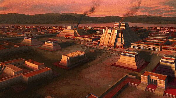 Tenochtitlán, capital del Imperio mexica - Sputnik Mundo