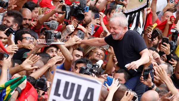  Luiz Inácio Lula da Silva, expresidente brasileño, en Sao Bernardo do Campo - Sputnik Mundo