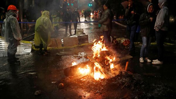 Disturbios en La Paz, Bolivia - Sputnik Mundo