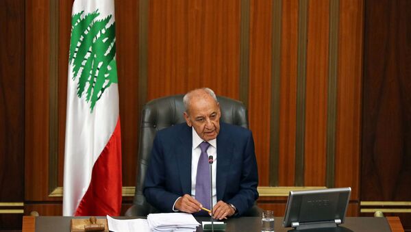 Nabih Berri, presidente del Parlamento libanés - Sputnik Mundo