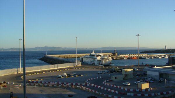 El puerto de Tarifa, España (imagen referencial) - Sputnik Mundo