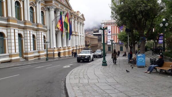 La sede de la Asamblea Legislativa en La Paz, Bolivia - Sputnik Mundo