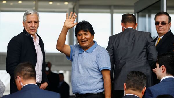 Evo Morales se asila en México - Sputnik Mundo