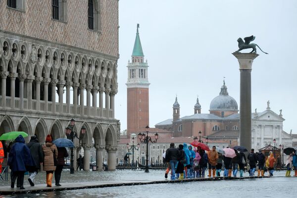 Venecia se hunde, ¿repite la 'perla' de Italia el destino de la Atlántida?
 - Sputnik Mundo