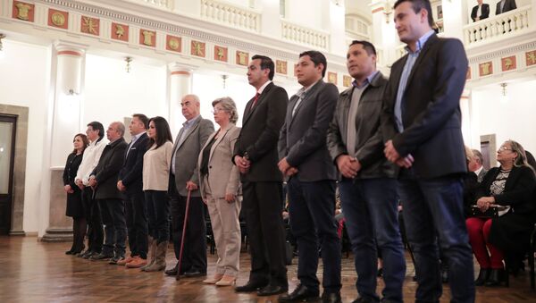 Nuevos ministros de Bolivia - Sputnik Mundo