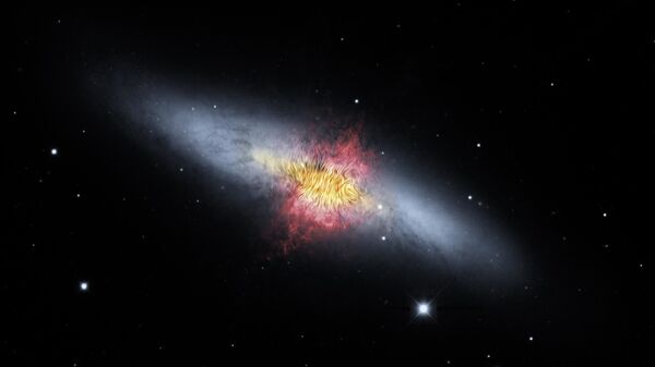 Una galaxia del Universo (imagen referencial) - Sputnik Mundo