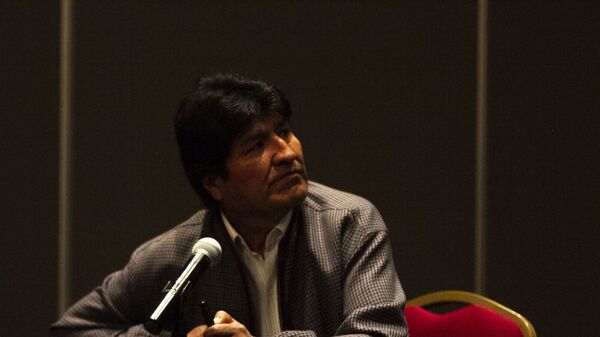 Evo Morales, el expresidente de Bolivia - Sputnik Mundo