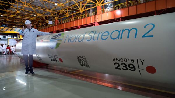 Construcción del gasoducto Nord Stream 2 - Sputnik Mundo