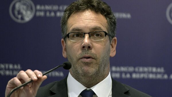 Guido Sandleris, presidente del Banco Central de la República Argentina - Sputnik Mundo