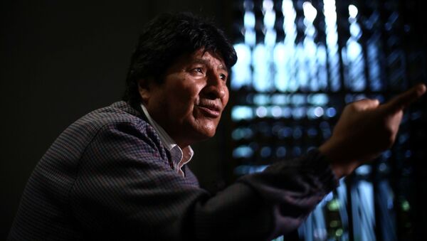 Evo Morales, expresidente de Bolivia - Sputnik Mundo