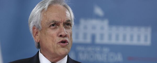 Sebastián Piñera, presidente de Chile Sebastián Piñera, presidente de Chile - Sputnik Mundo
