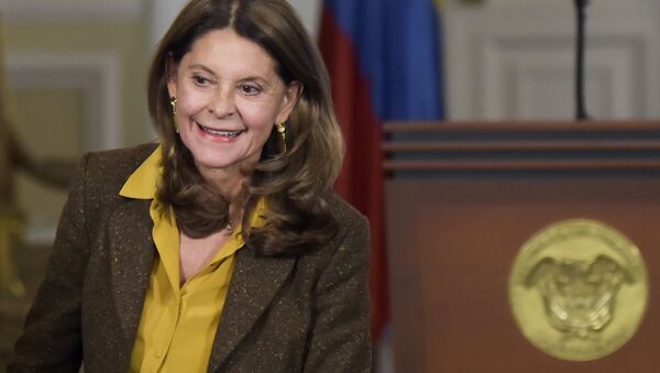 Marta Lucía Ramírez, vicepresidenta de Colombia - Sputnik Mundo