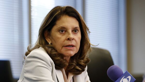 Marta Lucía Ramírez, vicepresidenta de Colombia - Sputnik Mundo