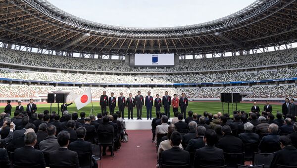 Inauguración del nuevo Estadio Nacional en Tokio - Sputnik Mundo