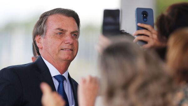 Jair Bolsonaro, presidente de Brasil - Sputnik Mundo