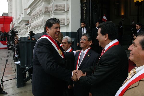 Alan García, presidente de Perú en dos ocasiones - Sputnik Mundo