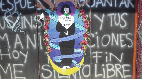 El arte de la protesta en Chile: un estallido creativo El arte de la protesta en Chile: un estallido creativo - Sputnik Mundo