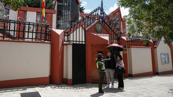 La Embajada de España en La Paz - Sputnik Mundo