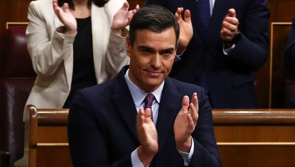 Pedro Sánchez, el presidente del Gobierno español en funciones  - Sputnik Mundo