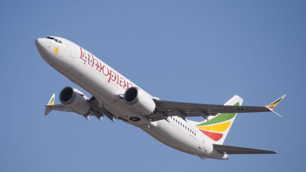 Un Boeing 737 MAX de Ethiopian Airlines - Sputnik Mundo