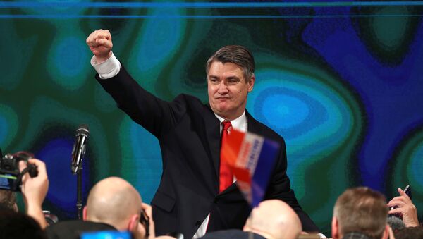 Zoran Milanovic, el presidente electo de Croacia  - Sputnik Mundo
