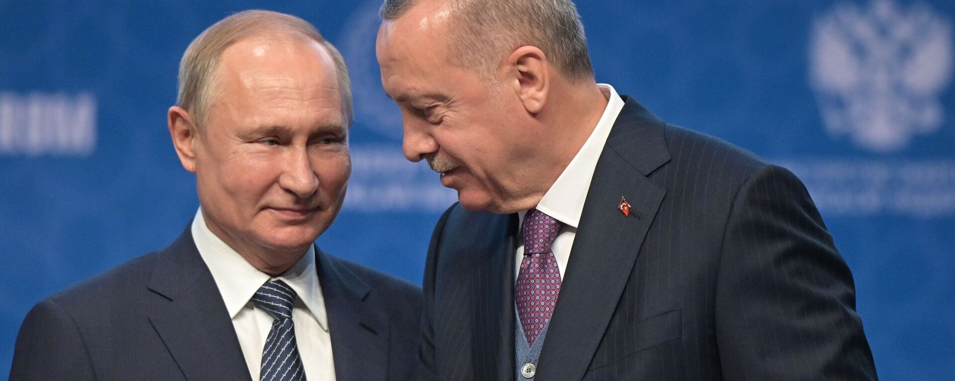 Presidente de Rusia, Vladímir Putin, y presidente de Turquía, Recep Tayyip Erdogan - Sputnik Mundo, 1920, 04.08.2022