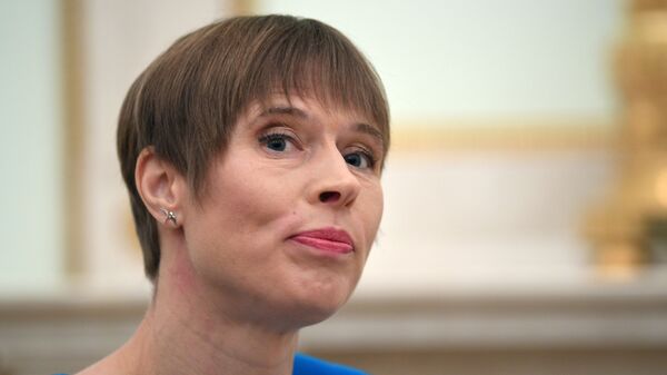 Kersti Kaljulaid, presidenta de Estonia - Sputnik Mundo