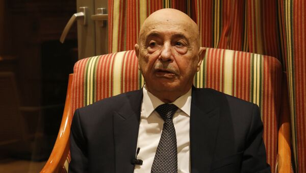 Aguila Saleh Issa, portavoz del Parlamento libio - Sputnik Mundo