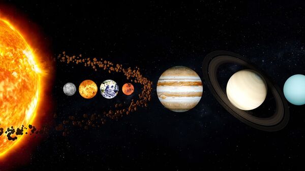 El sistema solar (imagen referencial) - Sputnik Mundo