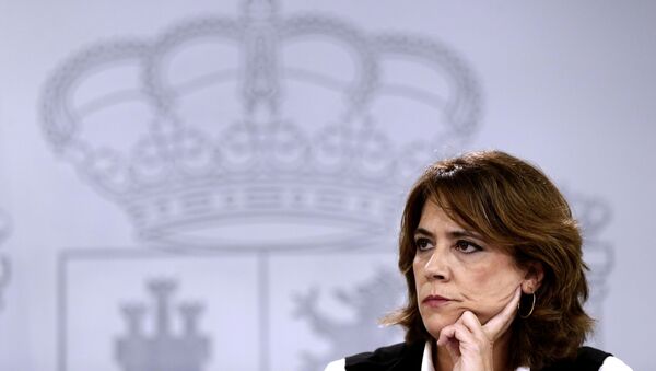 Dolores Delgado, la ministra de Justicia de España - Sputnik Mundo