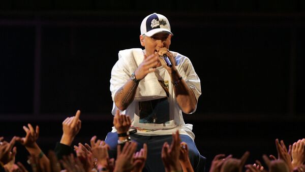 El rapero estadounidense Eminem - Sputnik Mundo