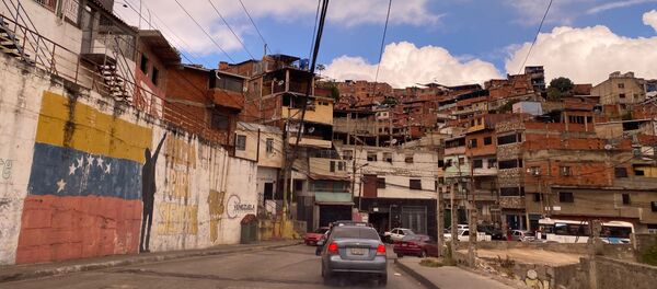 Barrio Brisas de Propatria, una zona popular en el oeste de Caracas Barrio Brisas de Propatria, una zona popular en el oeste de Caracas - Sputnik Mundo