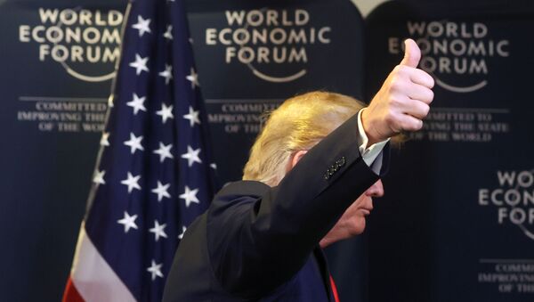 El presidente de Estados Unidos, Donald Trump - Sputnik Mundo