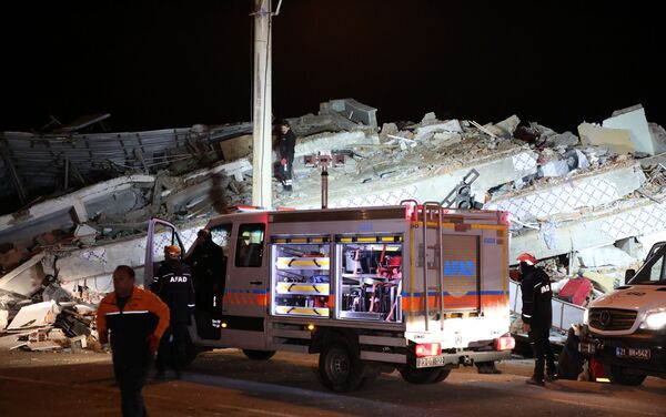 Terremoto en la provincia turca de Elazig - Sputnik Mundo
