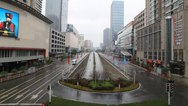 Las calles de Wuhan, China - Sputnik Mundo