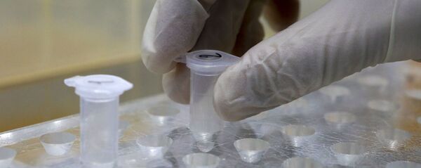 Unas muestras del material biológico para detección de coronavirus Unas muestras del material biológico para detección de coronavirus - Sputnik Mundo