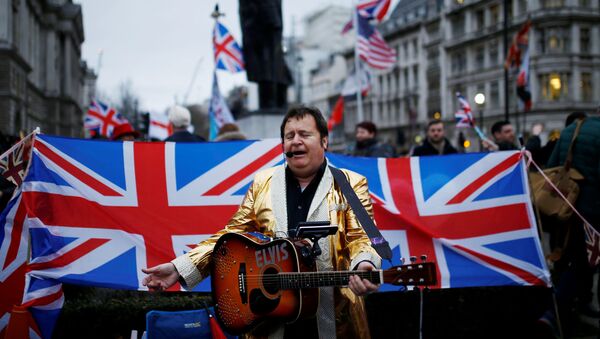Celebraciones del Brexit en Londres - Sputnik Mundo