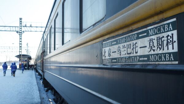 El tren entre Moscú y Pekín - Sputnik Mundo
