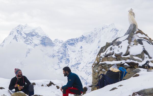 Sergi Unanue y Dani Benedicto en el Himalaya - Sputnik Mundo